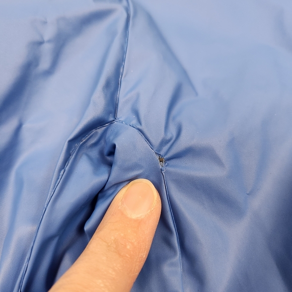 L.L. Bean Freeport, Maine Rain Suit Mens Large Blue Coat Pant Waterproof Set - Picture 11 of 14